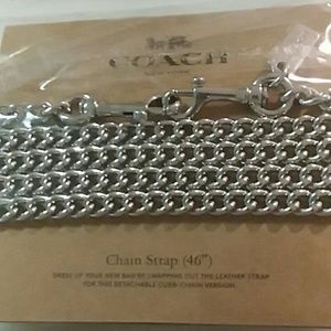 Coach Chain Strap